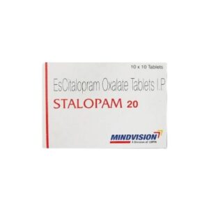 Stalopam 20 mg with Escitalopram.