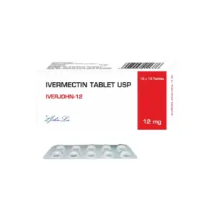 Iverjohn 12 mg tablets contains Ivermectin 6mg Blister pack