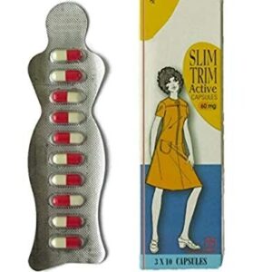Slim Trim Active 60 mg Capsule for weight loss.