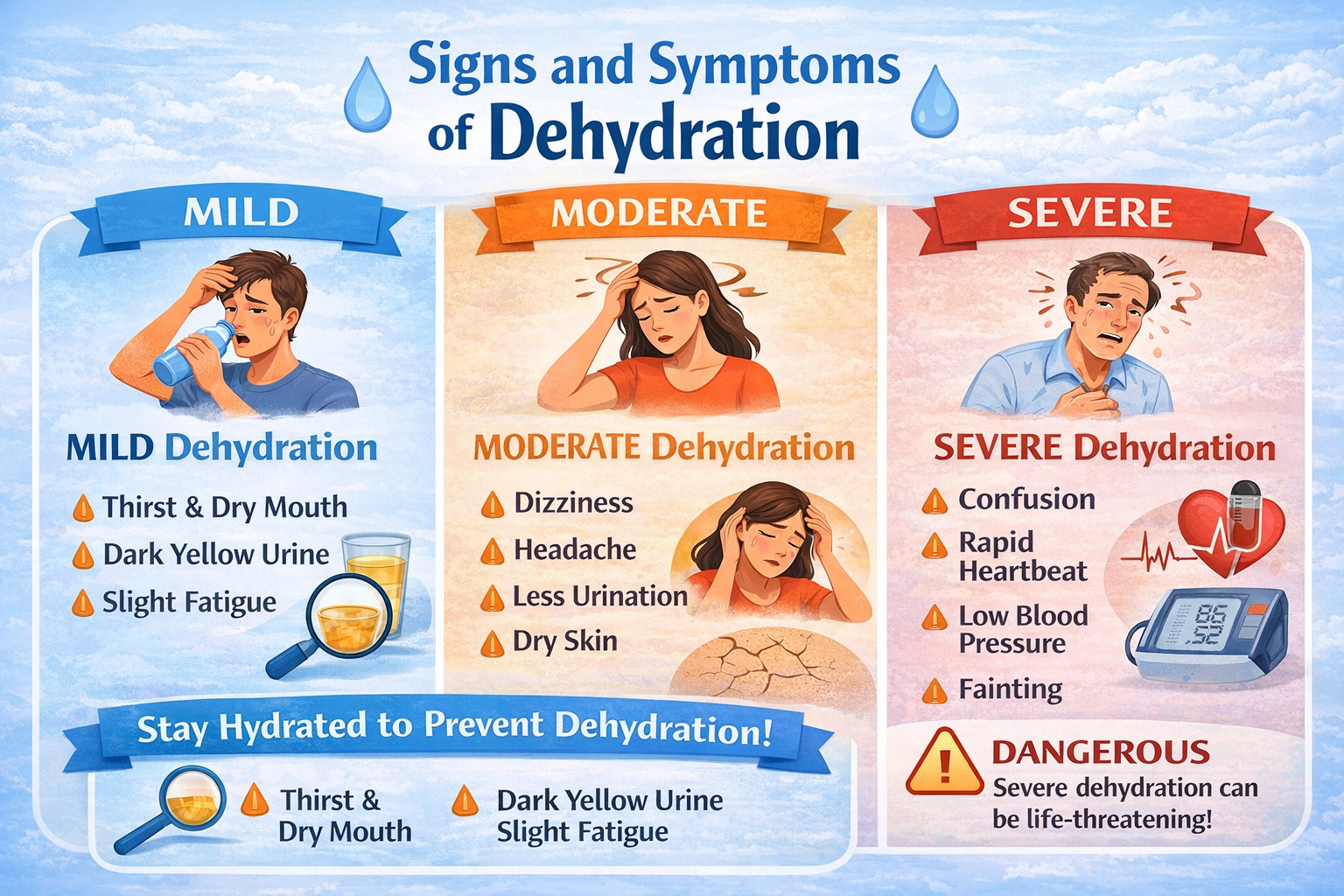 Dehydration Causes Symptoms Treatment and Prevention 1 dehydration symptoms