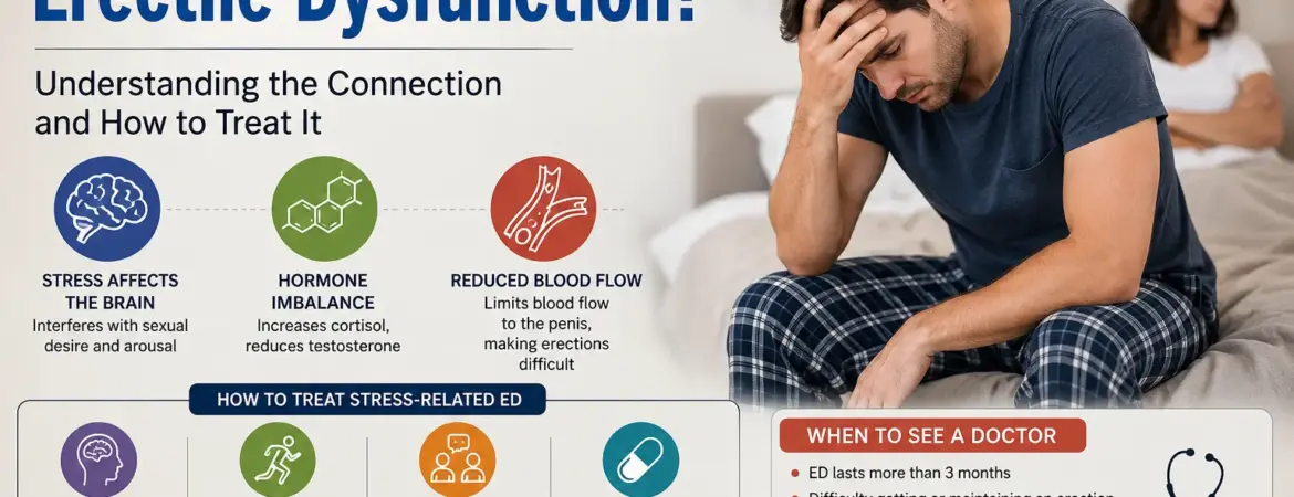 Can Stress Cause Erectile Dysfunction? Understanding the Connection and How to Treat It
