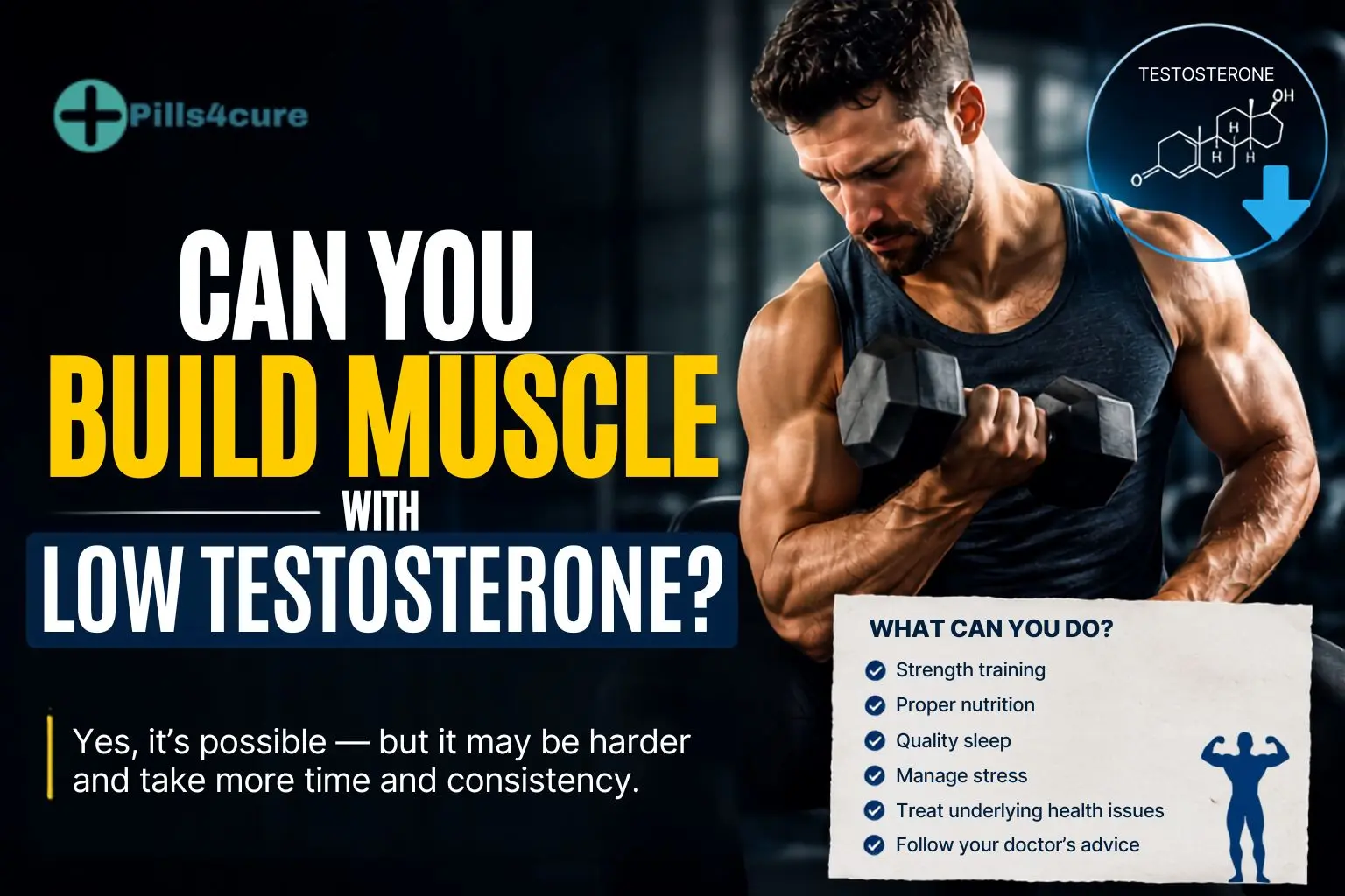 Can You Build Muscle With Low Testosterone?