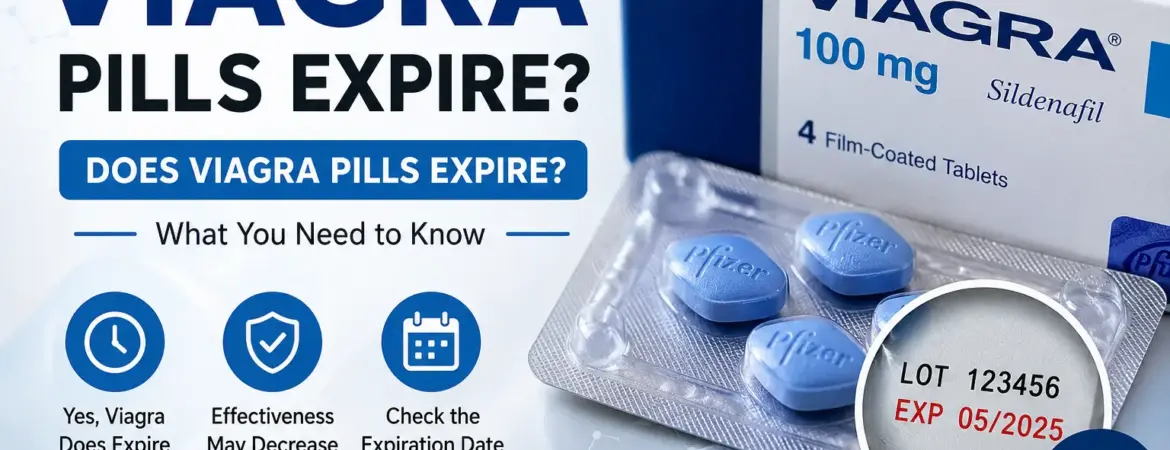 Does Viagra Pills Expire? Shelf Life, Safety & Storage Guide