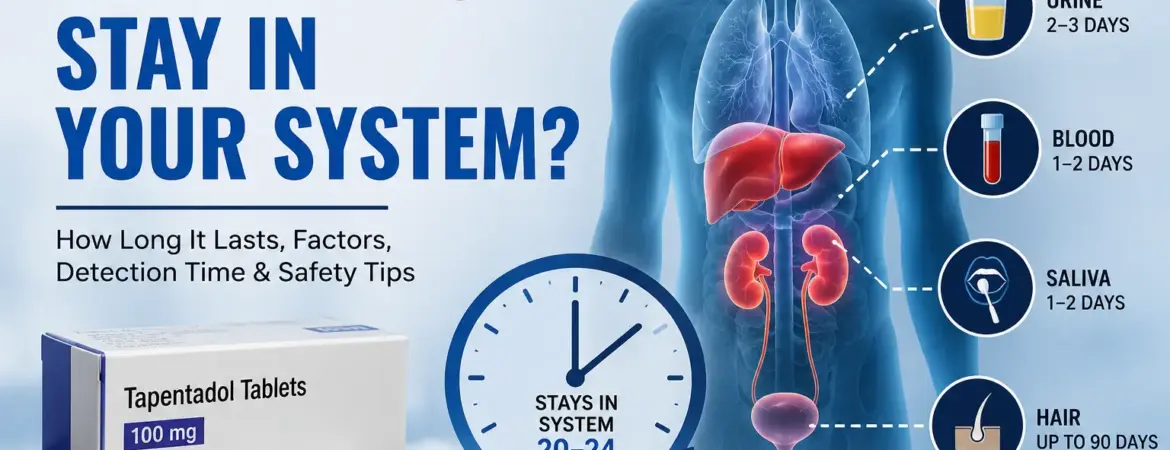 How Long Does Tapentadol Stay in Your System?