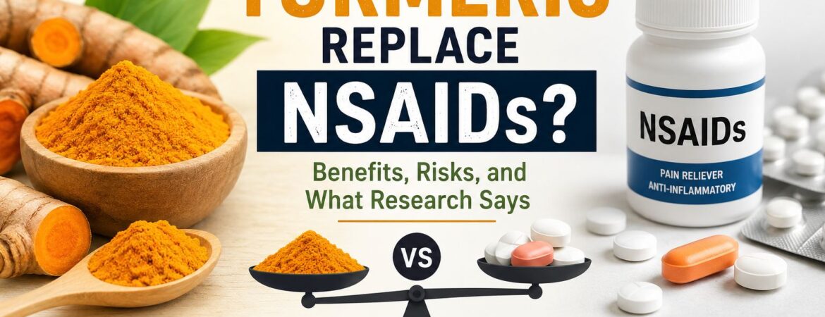 Can Turmeric Replace NSAIDs? Benefits, Risks, and What Research Says