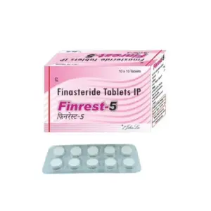 Finrest 1mg finasteride tablets for the treatment of male pattern baldness.